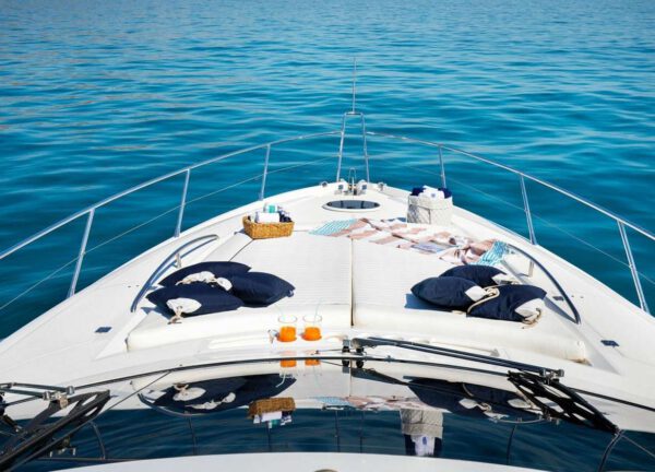 Sonnenbetten Motoryacht sunseeker manhattan 66 mediterrani Mallorca