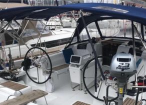 Oberdeck Segelyacht sun odyssey 419 Mallorca