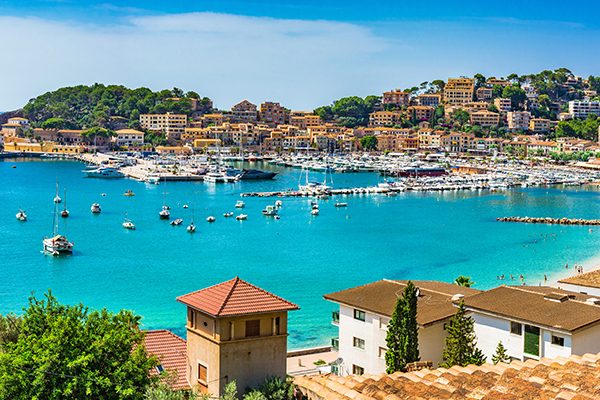 hafen port soller mallorca