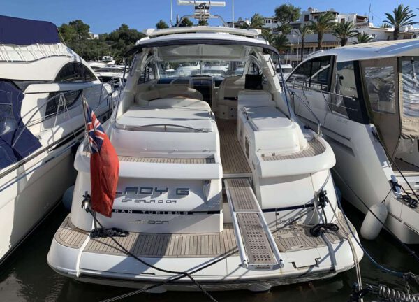 Heck Motoryacht fairline targa 52 lady g Mallorca