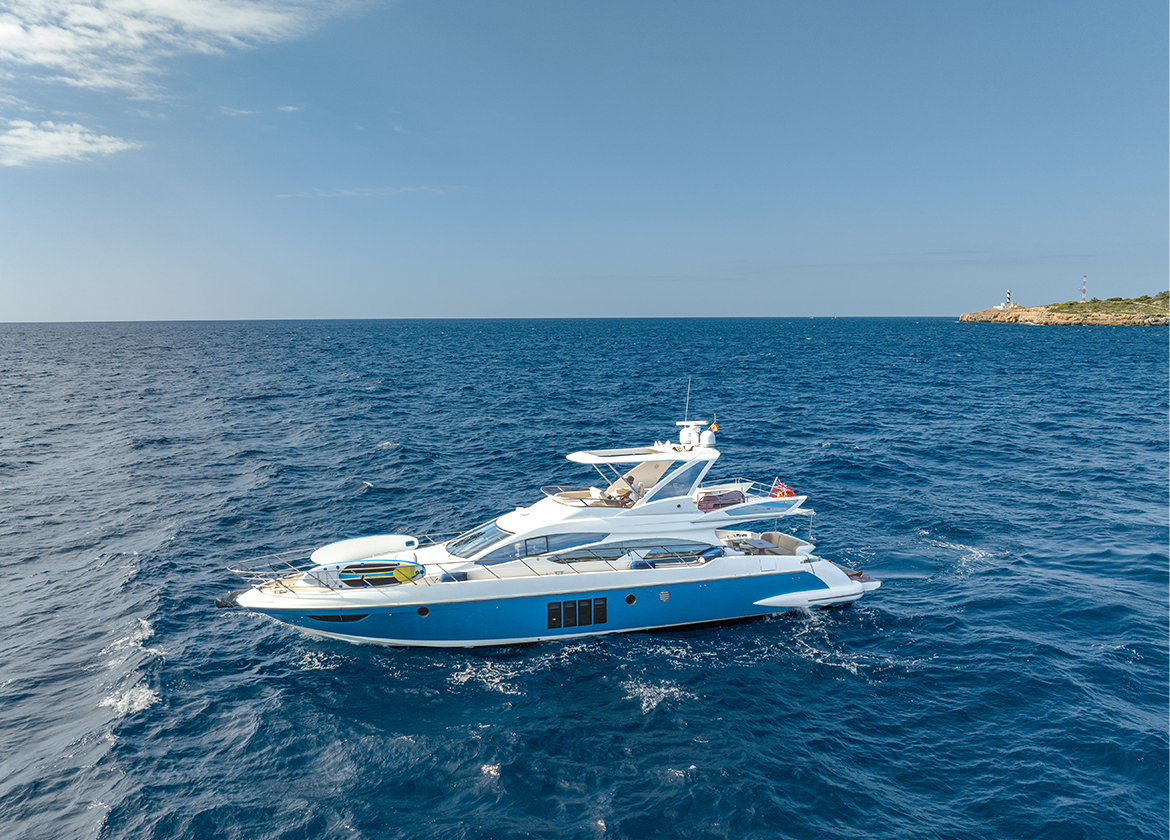 azimut 64fly not dead yet charter