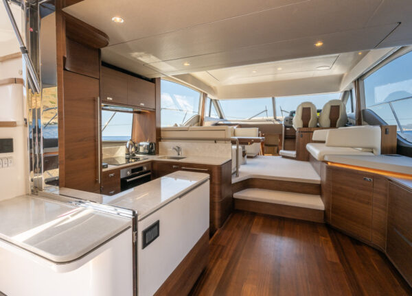 yacht princess f55 seven indoor